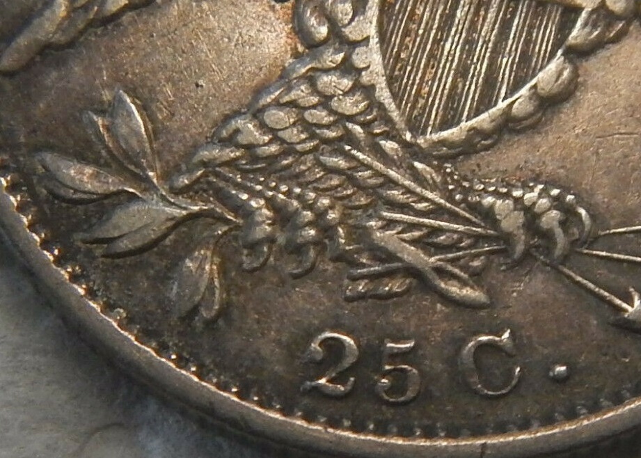 1833-25c-Capped-Bust-Quarter-#2---Mintage-Of-156,000